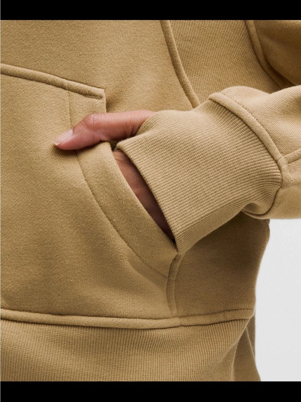 lululemon scuba oversized half zip hoodie